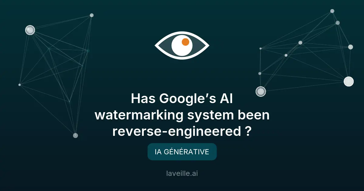 Reverse-engineering du watermarking IA de Google : vrai ou faux ?