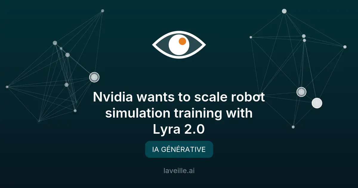 Nvidia Lyra 2.0 : entraîner des robots avec une photo