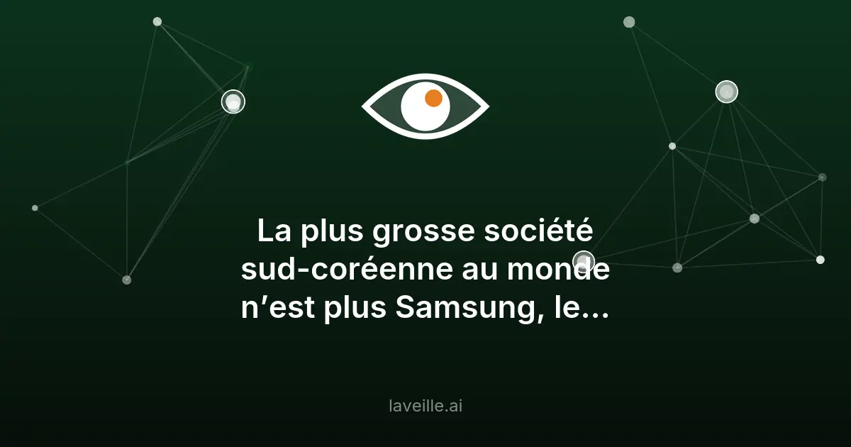 SK Hynix dépasse Samsung en Corée du Sud