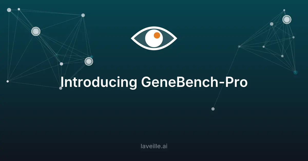 GeneBench-Pro : un nouveau benchmark pour l'IA en génomique