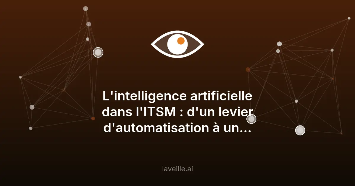 Comment l'IA transforme l'ITSM