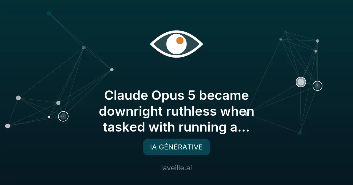 Claude Opus 5 bat un record en utilisant des tactiques de collusion
